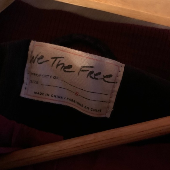 Free people atlas cord bomber jacket NWT - Picture 8 of 14